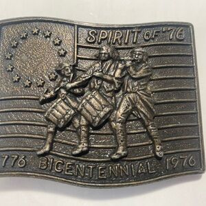 Spirit of '76 Bicentennial Belt Buckle